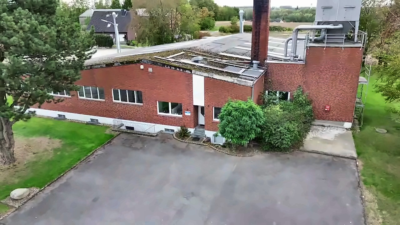 Luftbild der Werkstatt in Beckum